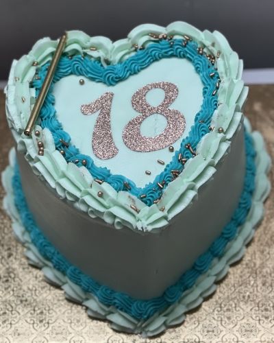 Vintage Heart Cakes